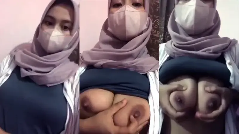 Bokep Jilbab Pamer Dada Gede Kiriman Pacar Amatir