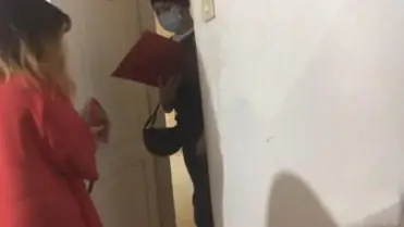 Kurir Paket Garap Ibu Rumah Tangga Ganas