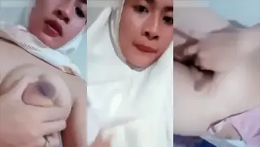 Ukhti Pakai Mukenah Bugil Binal Digarap Pacar Liar